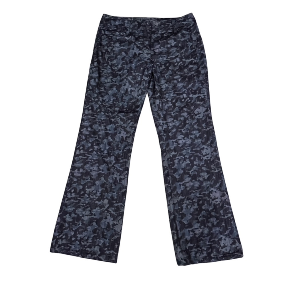 Chase 54 Black Camo Print Performance Pants Size 8 Women’s
